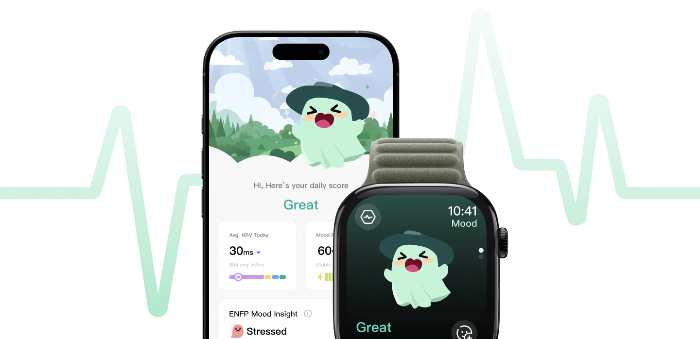 MoodyWatch Product Mockup